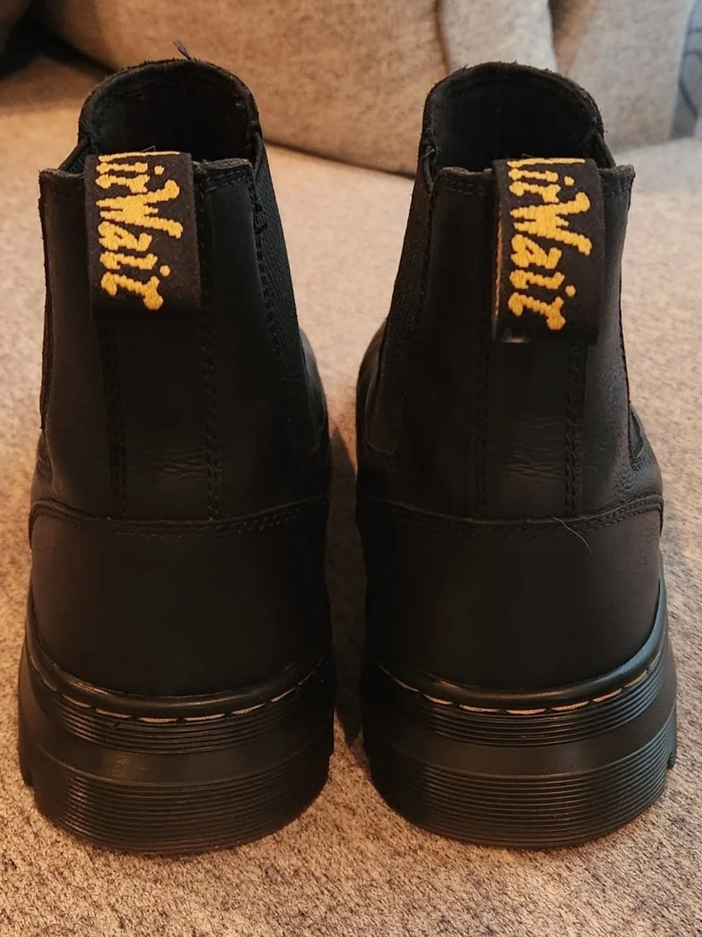 Black Dr. Marten's Chelsea Work Boots Size 10 M